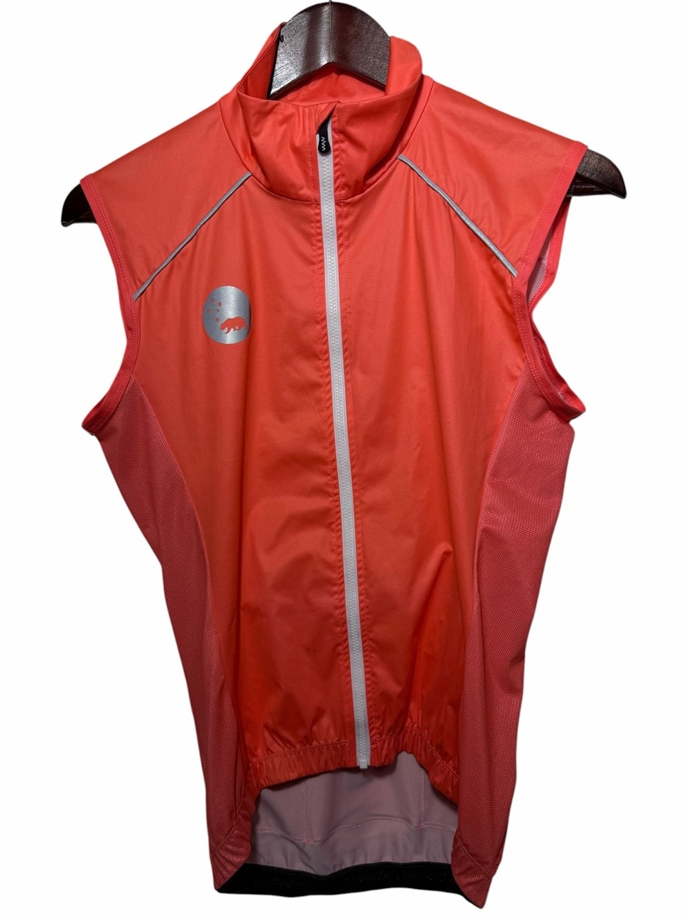 Wyn Republic UNISEX WINDSTOP GILET - SEE ME NOW size medium orange - Picture 5 of 16